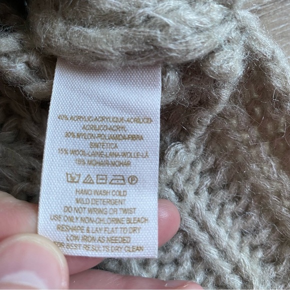 Free People sweater chunky cable knit - Picture 7 of 9